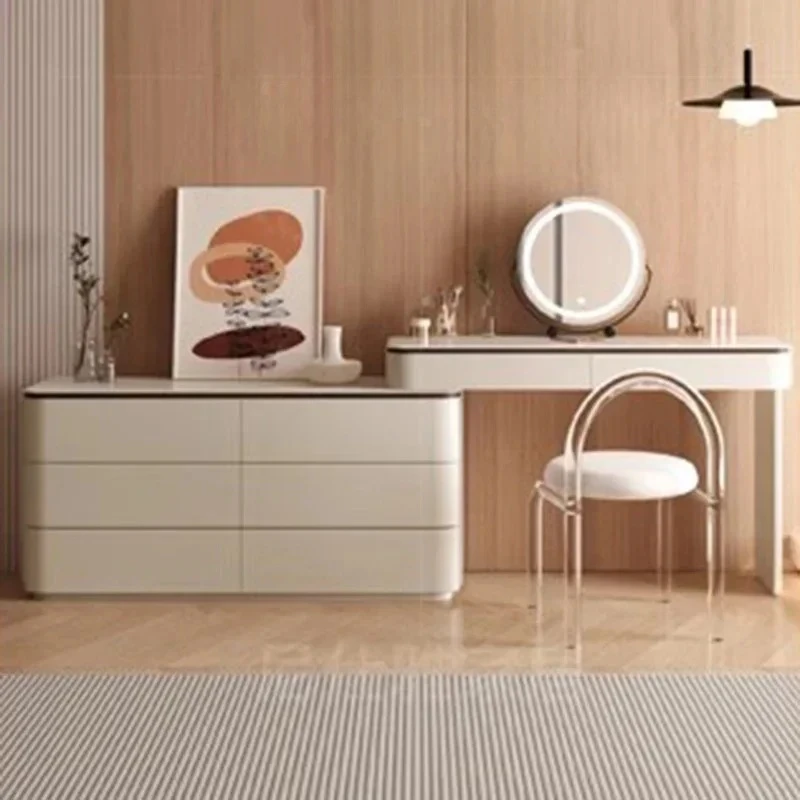 Desk Accessories Dressing Table Mirror Desk Chair Computer Corner Vanity Table Filing Cabinets