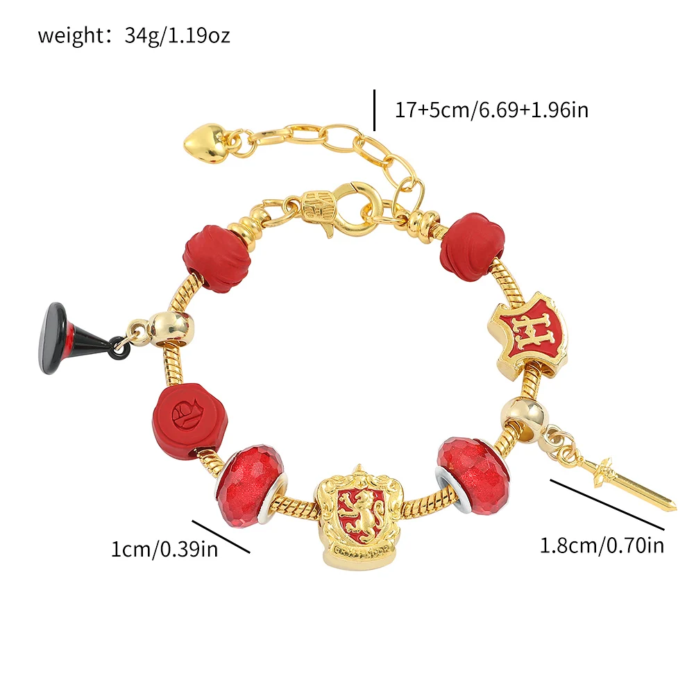 Anime Movie Harry Potter Beaded DIY Bracelet Pendant Accessory