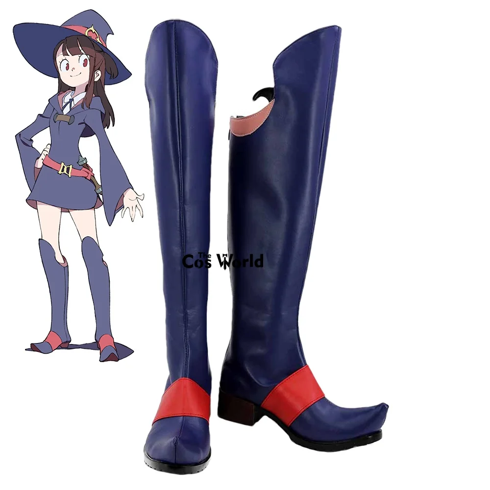 

Little Witch Academia Kagari Atsuko Anime Customize Cosplay Shoes Boots