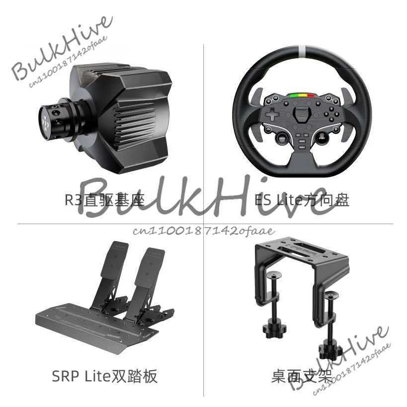 

Комплект R5 в комплекте Racing R5 Основание колеса с прямым приводом Пиковый крутящий момент Управление облаком с педалью рулевого колеса Настольный зажим