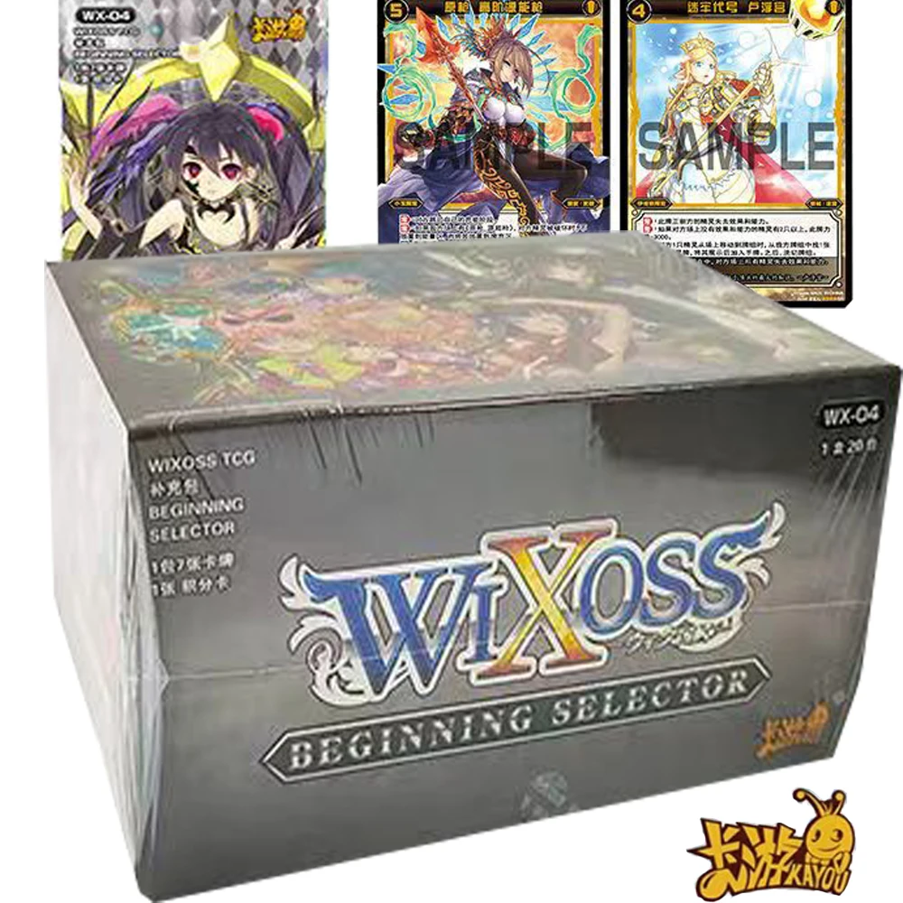 Selector Infected WIXOSS KAYOU Collection Cards for Children Japanese Anime Game Girls Interchangeable Cards Toys Hobbies Gifts