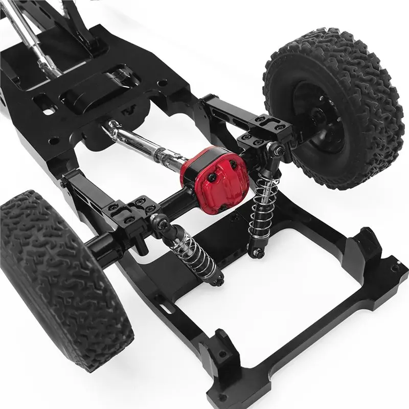 For 1/12 Scale MN82T LC79 MN82S Mn82pro MN82 RC Car Accessories- Upgrade Pull Rod Shock Absorber Shock Frame Kit