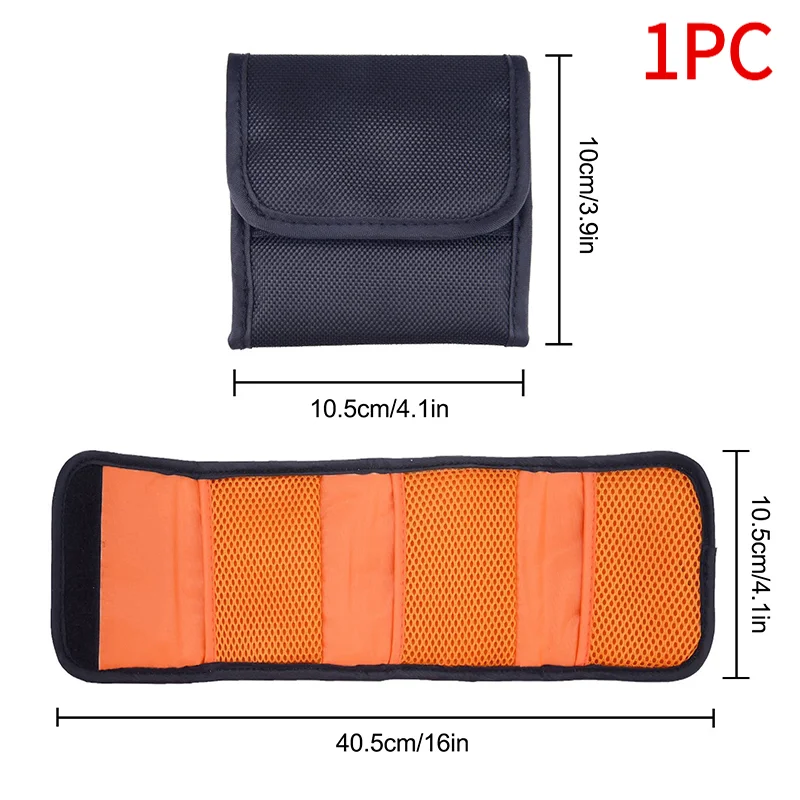1PC 3 Pockets Lens Filter Bag Camera Lens Filter Pouch For 82mm ND UV CPL Camera Lens Filter Holder Wallet Case.