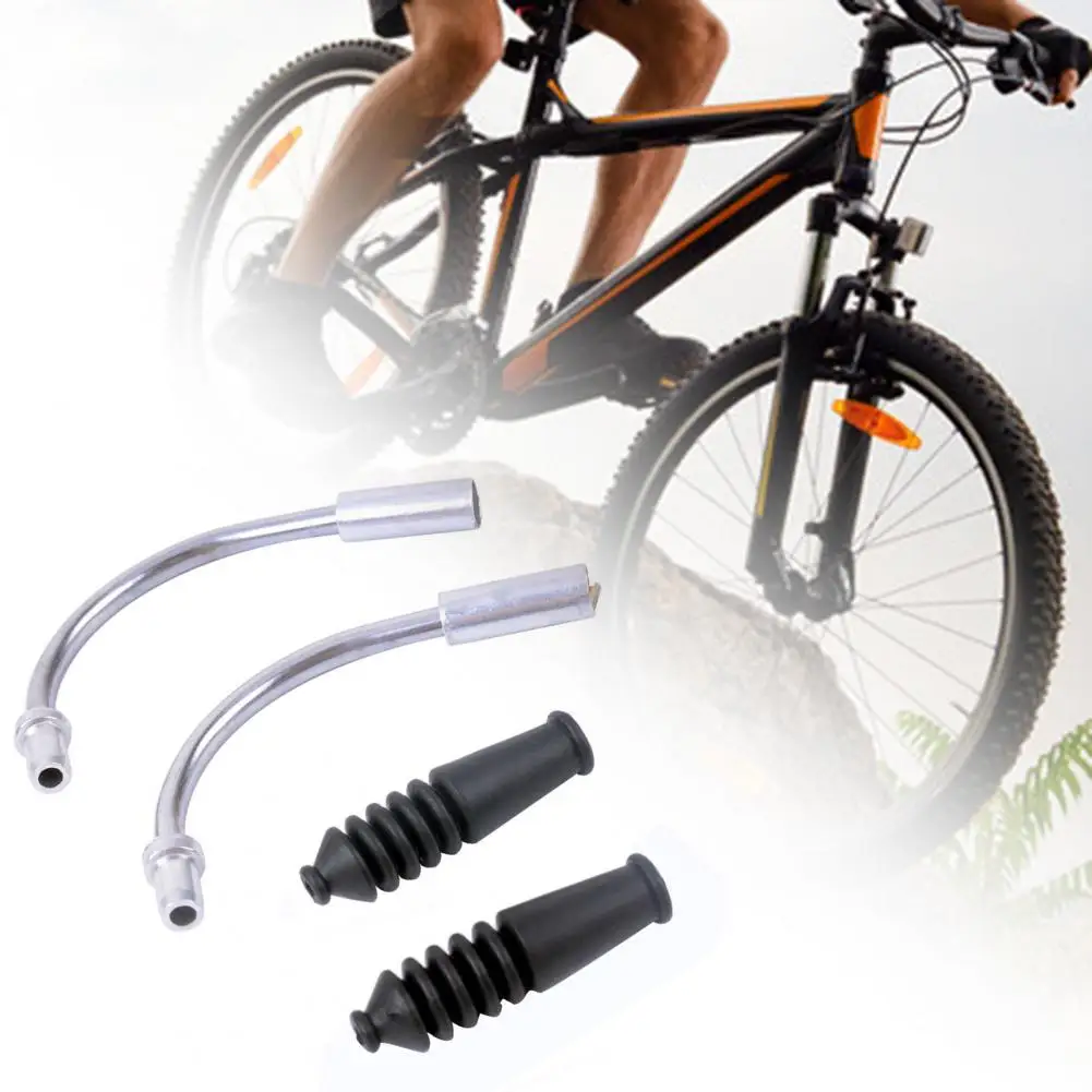 ZTTO V Brake Tube Great Bike Guide Bend Tube Pipe Stable Bicycle V Brake Elbows V Brake Noodle Boot Set for Mountain Bike