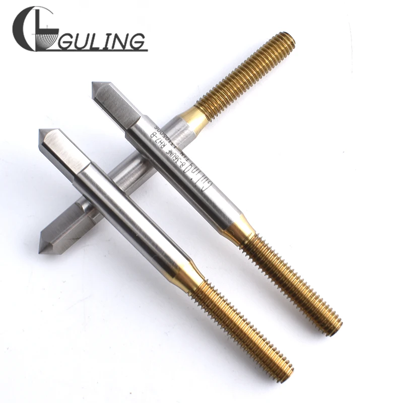 GULING HSSE With Tin Forming Tap UNF UNS 1/4 5/16 3/8 7/16 1/2 9/16 5/8 - 40 36 32 28 24 20 18 Machine Screw Fine Thread Taps