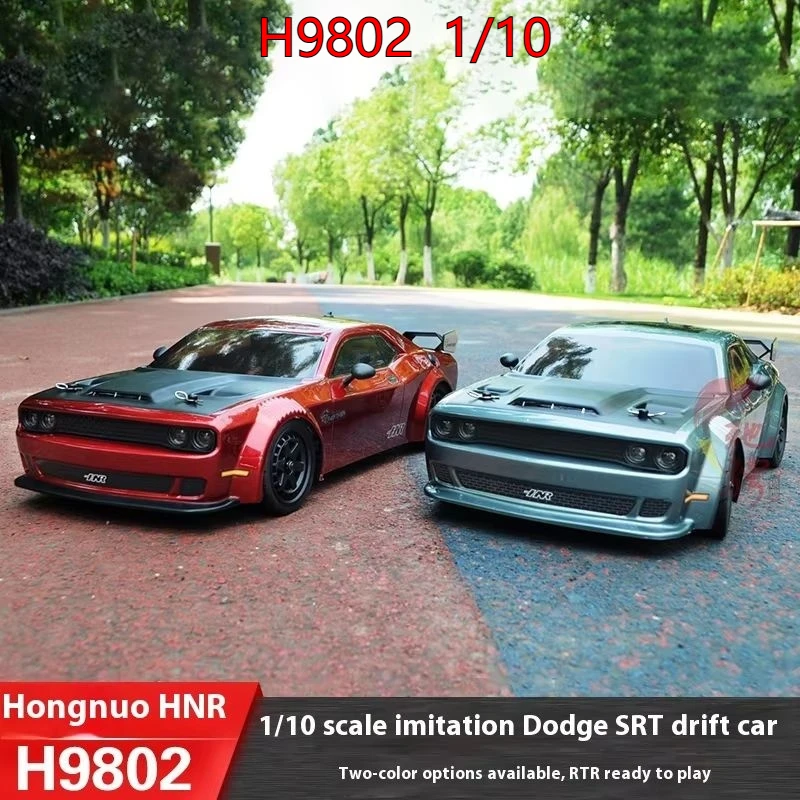 

Dodge Hellcat RC remote control car H9802 1/10 Remote Control Electric RV Flat Sports Car Four-Wheel Drive Brushless Drift Car