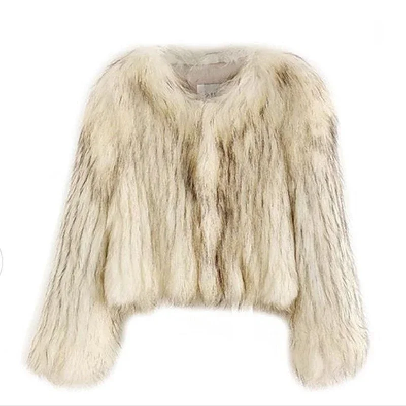Autumn and Winter New Imitation Fur Women's Short Fashion Comfortable Beautiful Fox Fur Top Temperament Casual and Loose