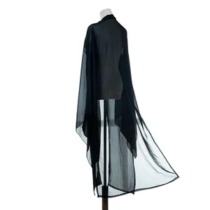 Traditioneller Hanfu Erwachsener Horn Chiffon Strickjacke 9 Hauptverkaufsblusen Volk - №3