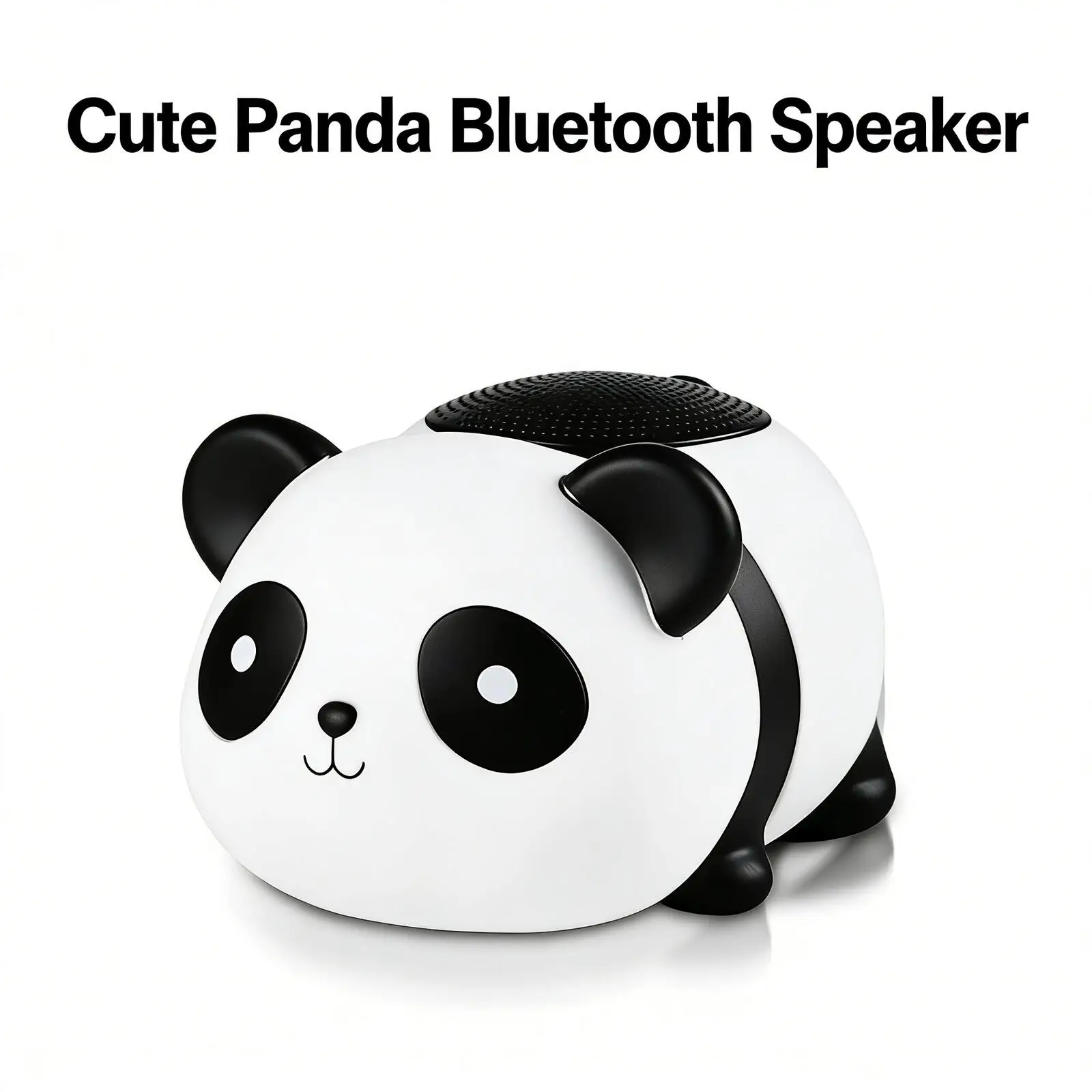 

Cute Mini Panda Bluetooth Speaker TF Card/USB/FM Type-C Charging Long Battery Life Gifts for Girls Kids Desktop Music Decor