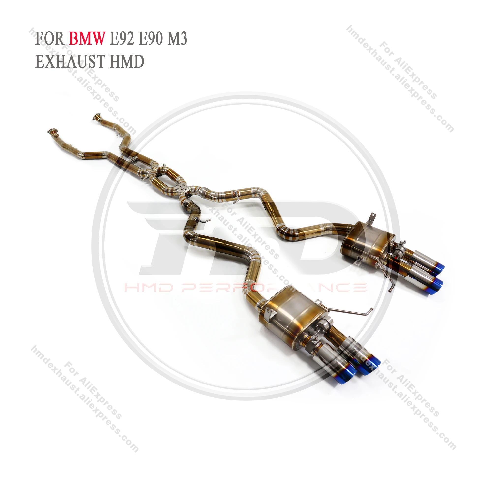 

Performance Catback для глушителя двигателя BMW E92 E90 M3 с клапаном выхлопной системы HMD