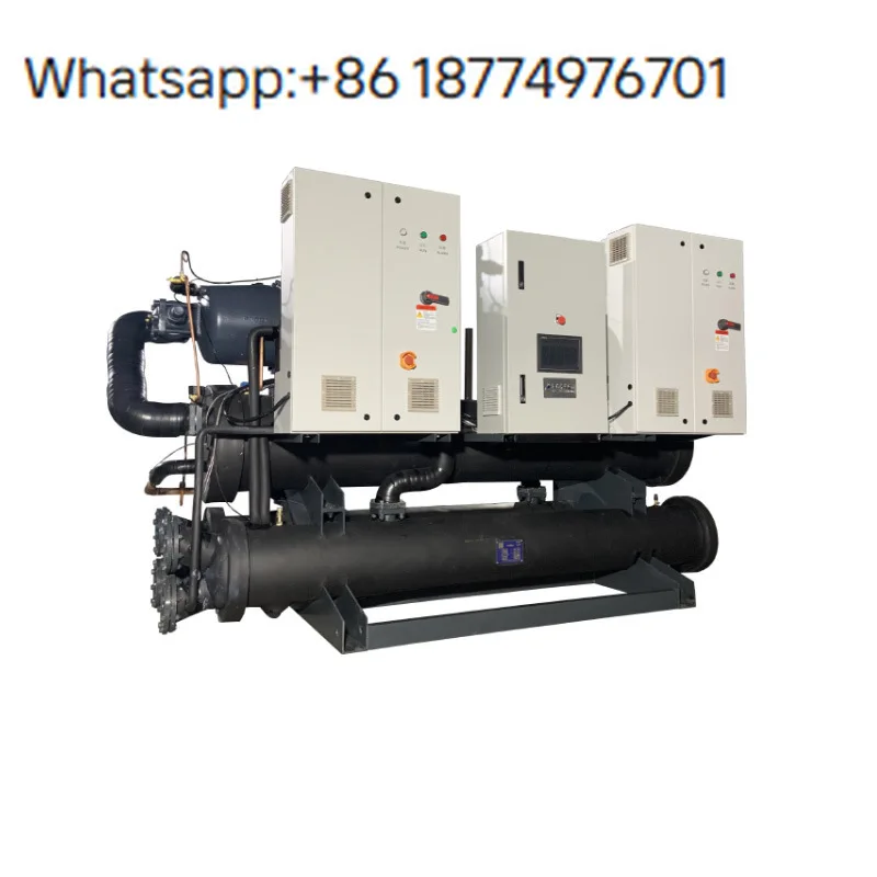 

CE Certified Suitable for HVAC High Efficiency Industrial Cooling System Water Cooled Screw Chiller Unit