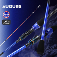 SOLOKING AUGURS  Jigging Rod for Octopus Squid Fishing Rod Tianium Tip with Fuji O Ring Cuttlefish Light Weight 1.55M/1.75M