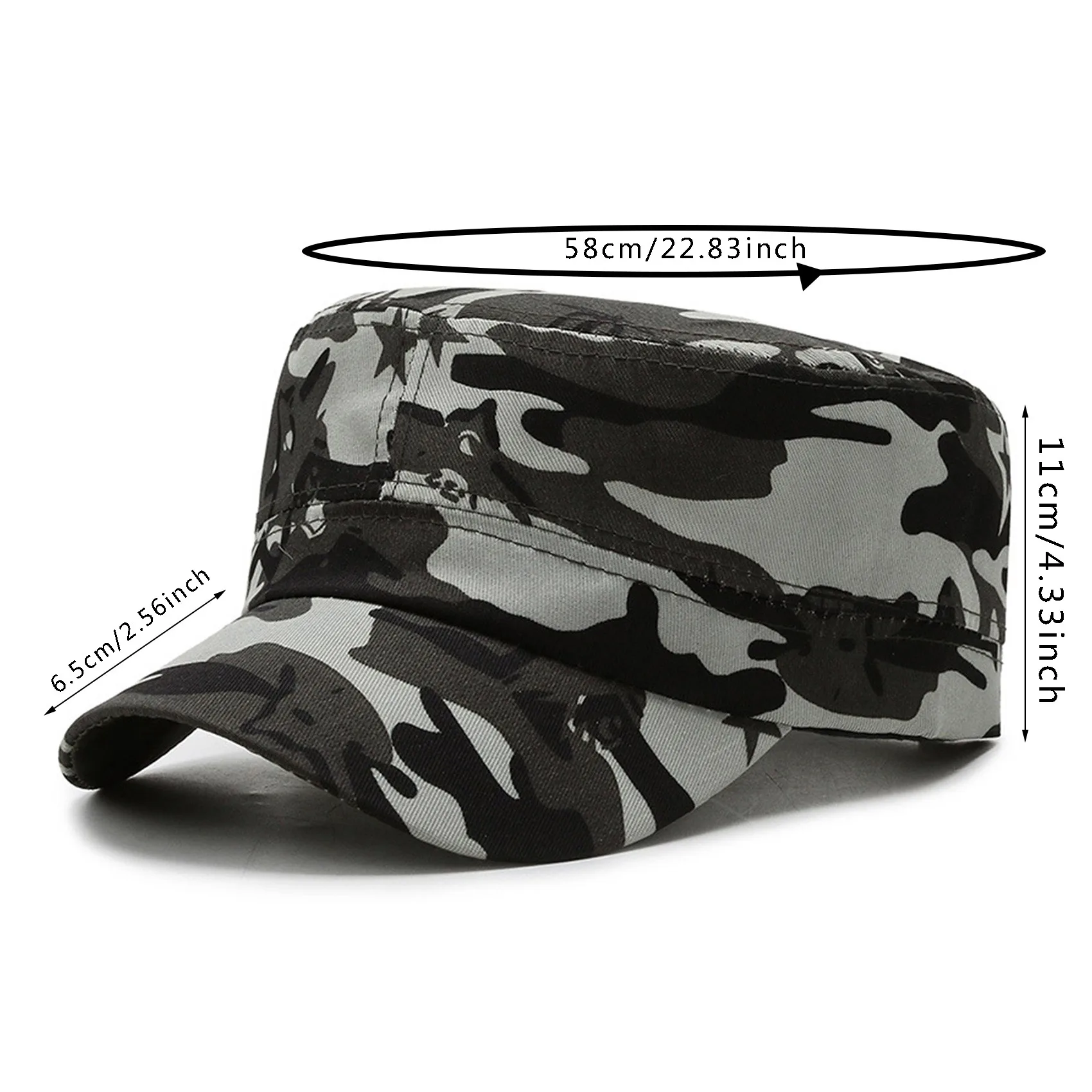 Sports Outdoor Hats Cap Baseball for Men Women Sunhat (Hat Circumference 58cm)