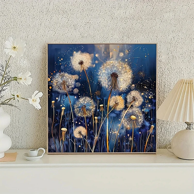 

5D алмазная живопись одуванчик полная алмазная художественная вышивка отель офис гостиная домашний декор DIY алмазные наборы для вышивки крестом