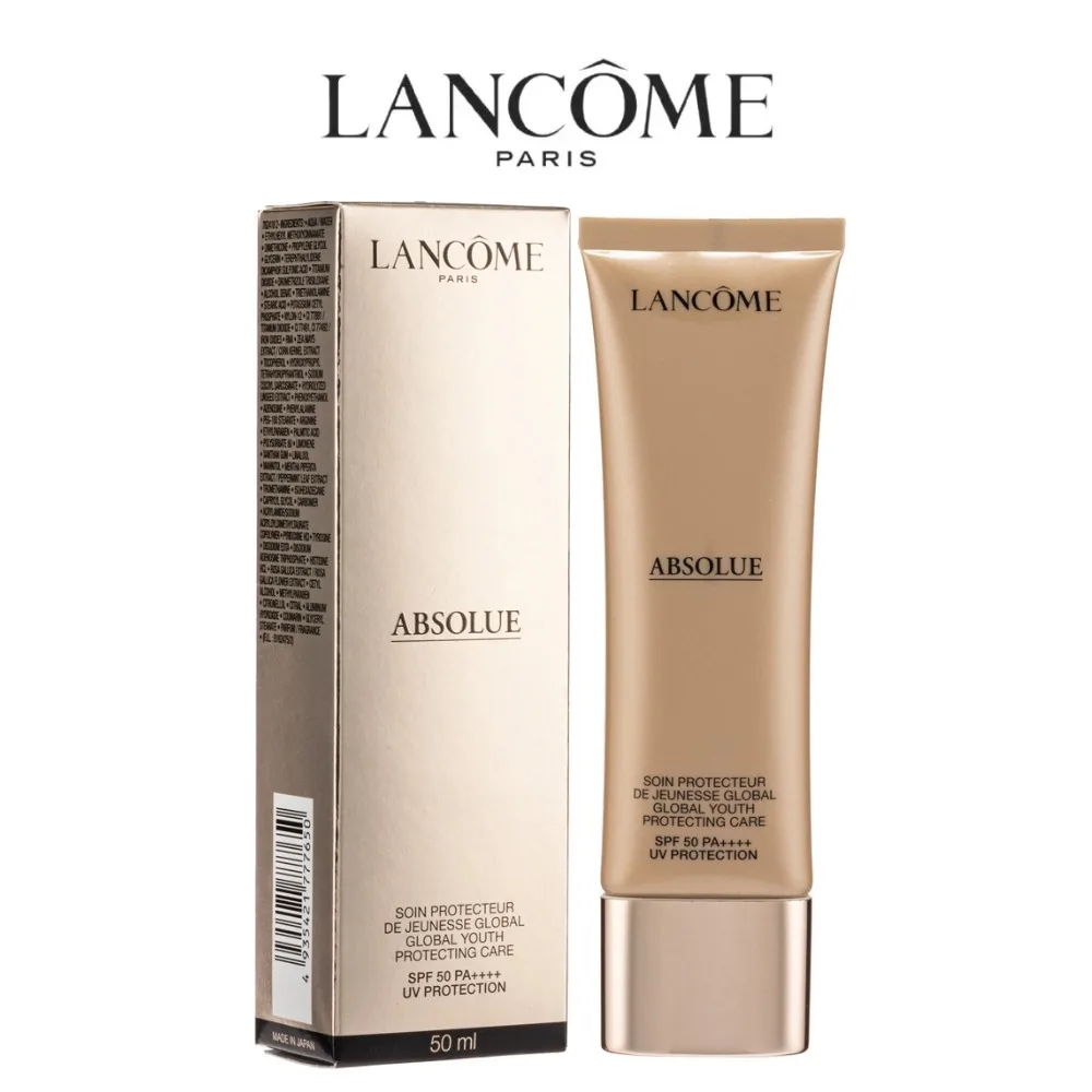 

LANCOME SPF50PA++++ Absolue Precious Cells Uv Protector 50 ml/1.7oz, Original Sunscreen for Women/Men Skin Care Makeup Cosmetic
