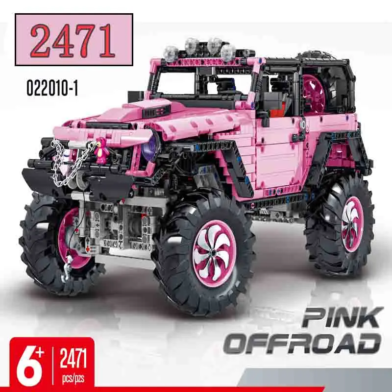 

1:8 Technical RC Off-road Vehicle Building Blocks Remote Control SUV Vehicle Holiday Gift Brick Children's Educational Toy Gifts