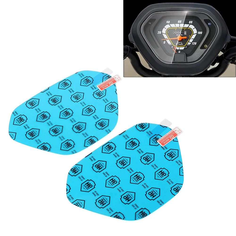 2x Motorcycle Speedometer Rotection Film Screen Protector For Honda Cross Cub 110 CC110 2018 2019 2020 2021 2022 2023