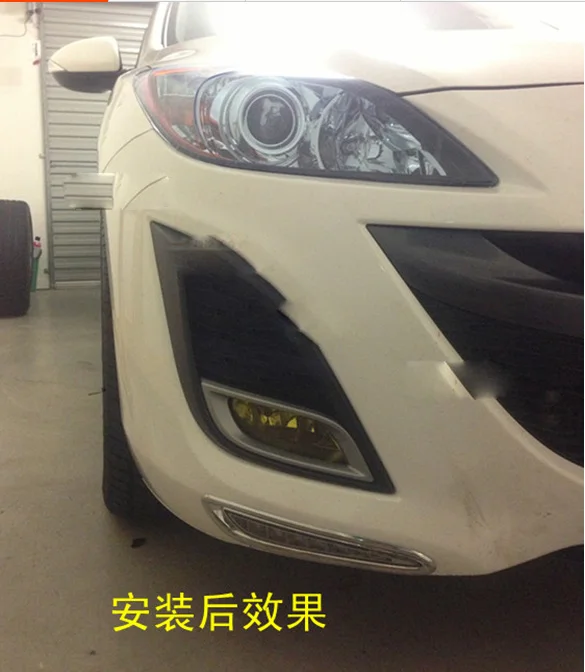 2011~2013y for mazda3 mazda 3 daytime Light LED DRL for Mazda3 fog light car accessories Axela headlight