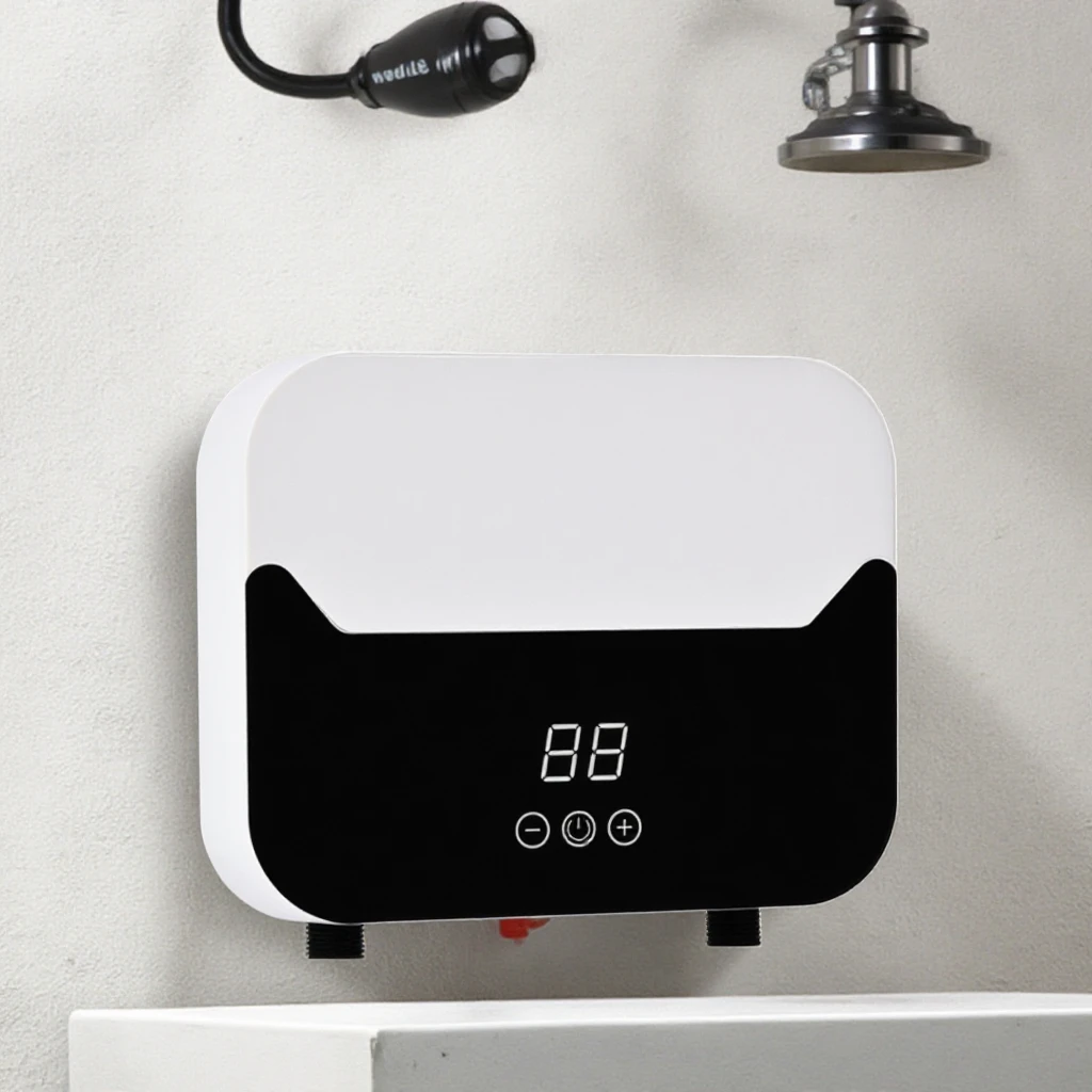 

High Quality 5s Heating Instant Hot Water Electric Tankless Water Heater for Bathroom 220v 230v LED Best Hot Plastic