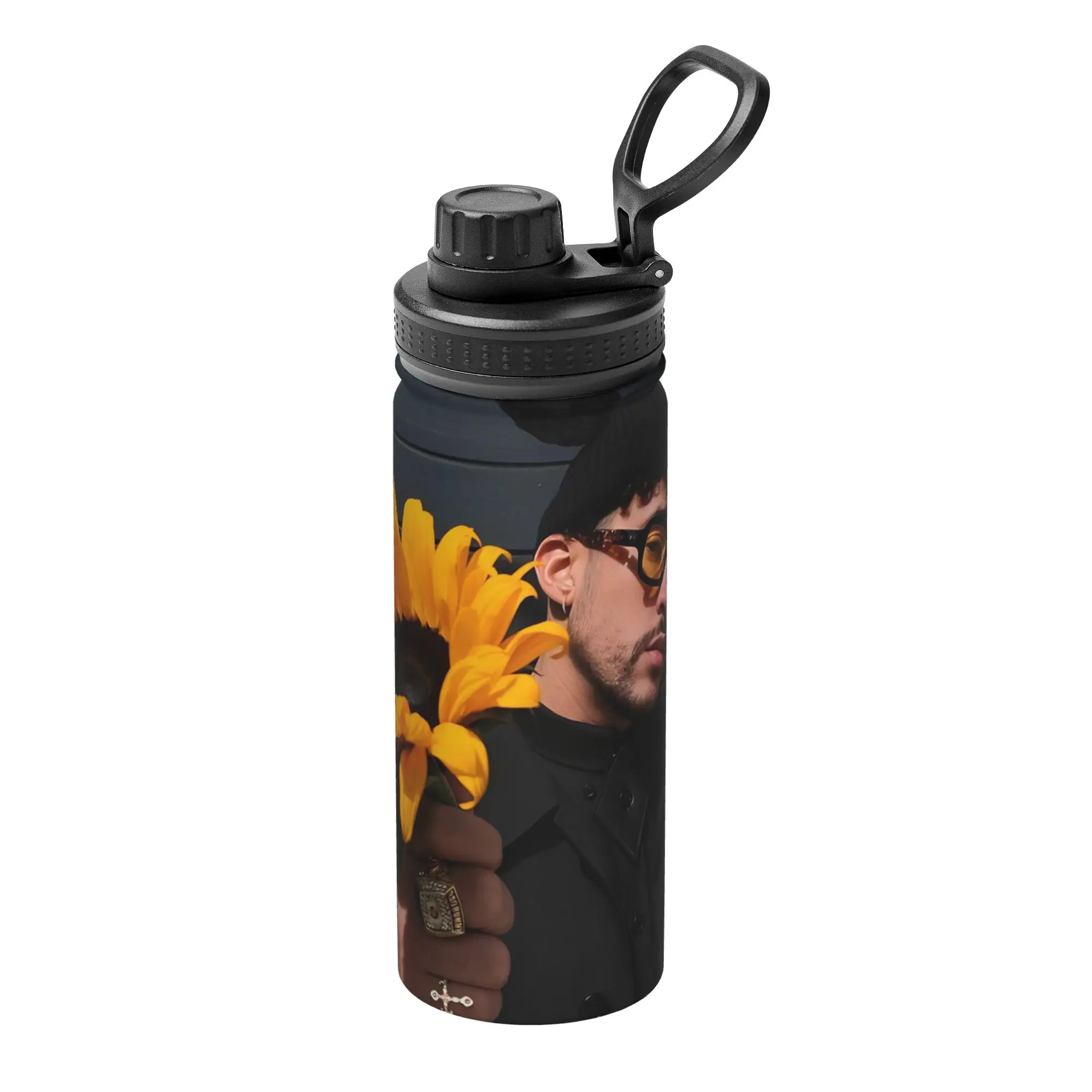 Bad Bunnys 18OZ Sports Insulated Kettle  Coffee Cups Vacuum Flask Car Mugs Water Bottle