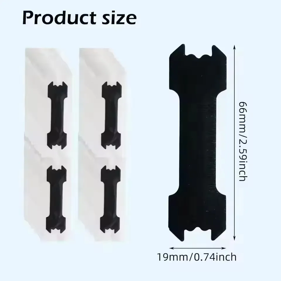 60/30/10PCS Black Nose Strips Extra Strength Nasal Strips Better Sleeping Non-Invasive Anti Snoring Strips for Adult and Child image 4