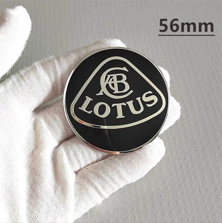 4 pièces 56mm 60mm LOTUS Eletre Emira emblème de voiture capuchon de moyeu central de roue Auto jante Refit anti-poussière Badge couvre autocollant accessoires