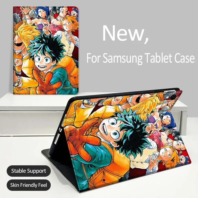 My H-Heros A-Academys Cool For Samsung Galaxy Tab A A7 A8 A9 A11 S6 S11 Lite Plus 10.1 10.4 10.5 Inch 2022 2025 Tablet Case