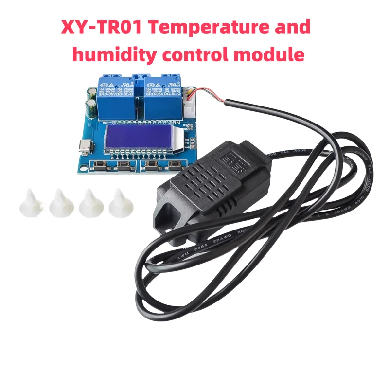 XY-TR01 SHT20 Humidity Temperature Controller DC 12V Hygrometer Thermometer Thermostat Humidistat LCD Digit Display Relay Module