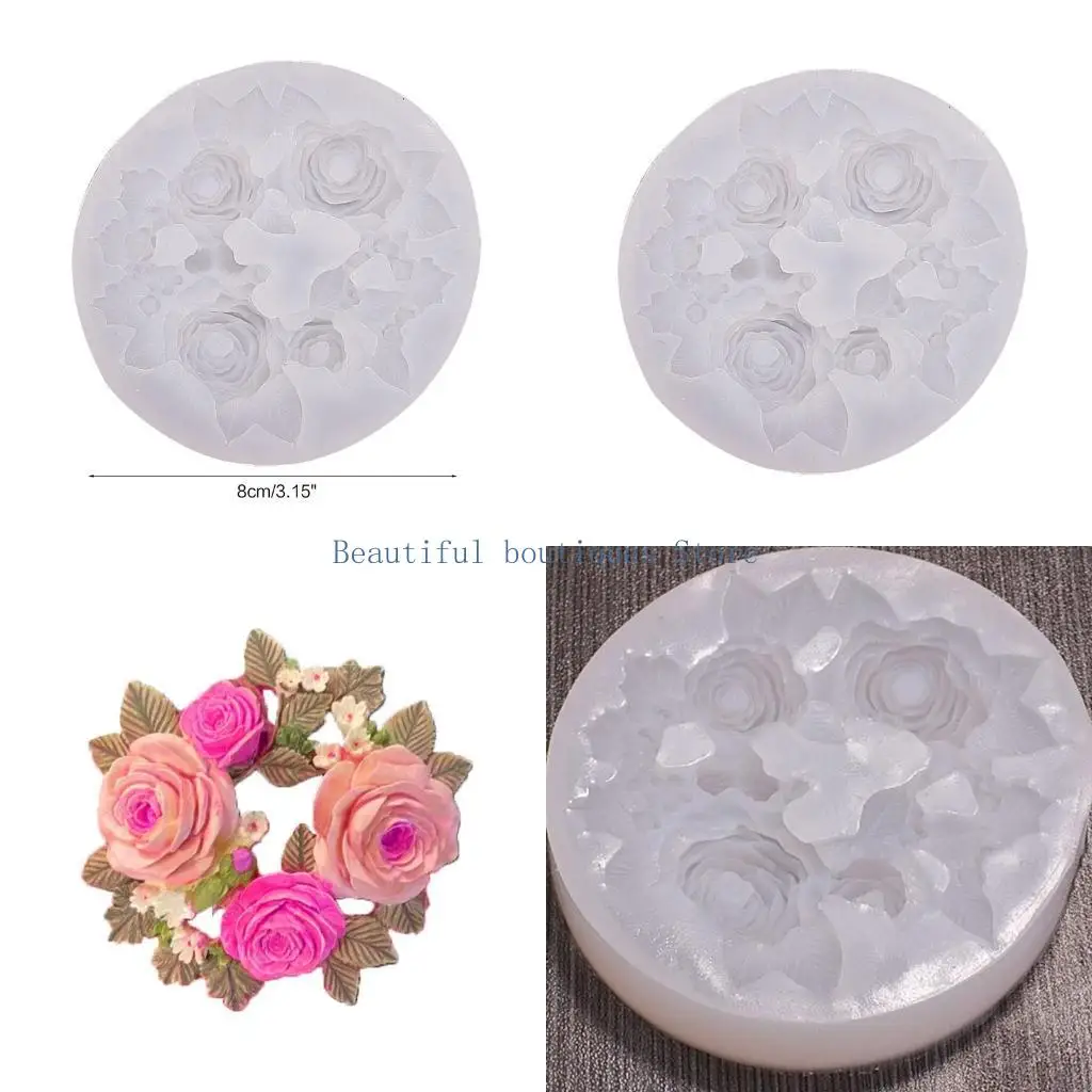 

U4LF Мини -цветочный силиконовый плесень