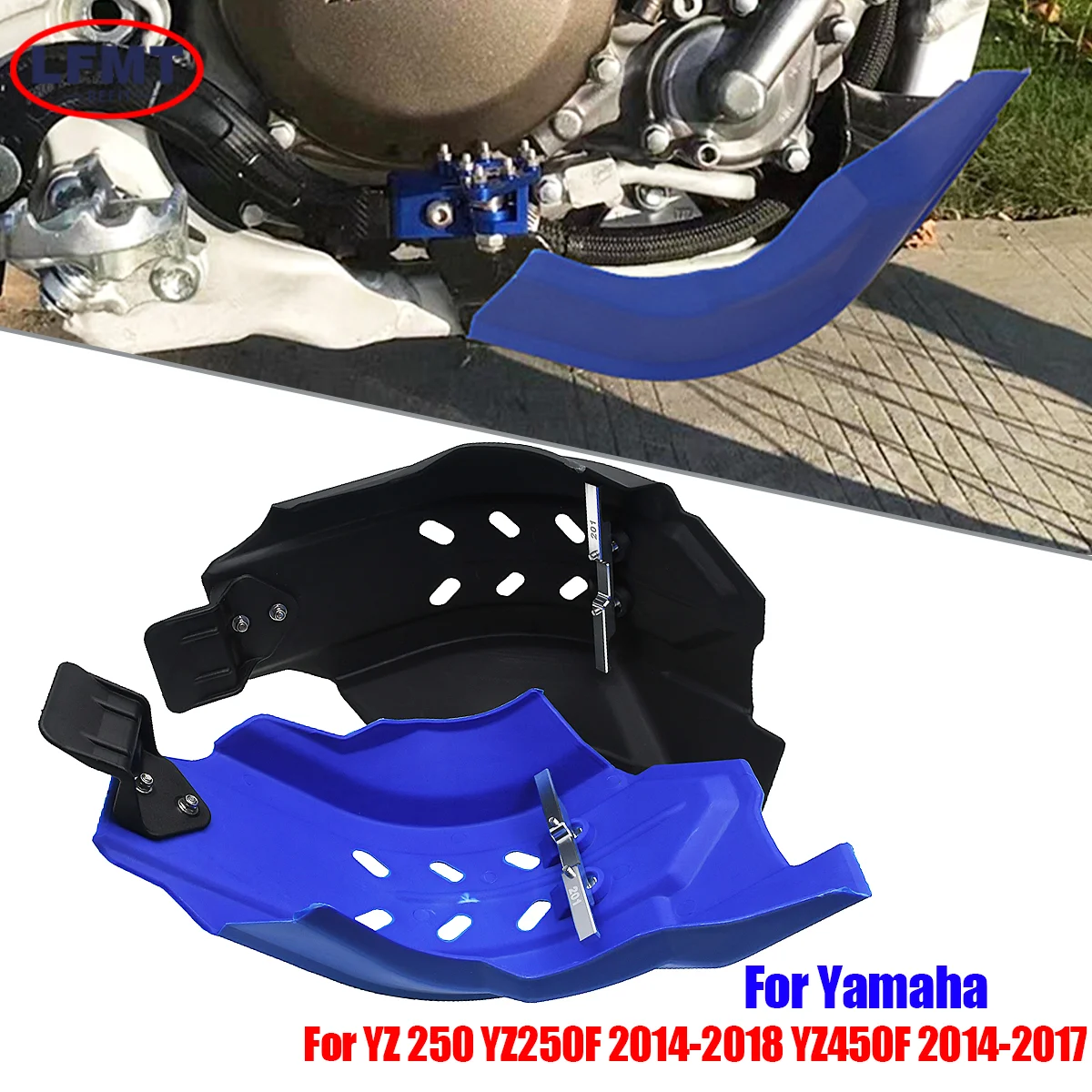 

For Yamaha Universal Parts Motorcycl Engine Frame Protector Cover Guard Skid Plate YZF 250 450 YZ 250F 450F Endurance Dirt bikes