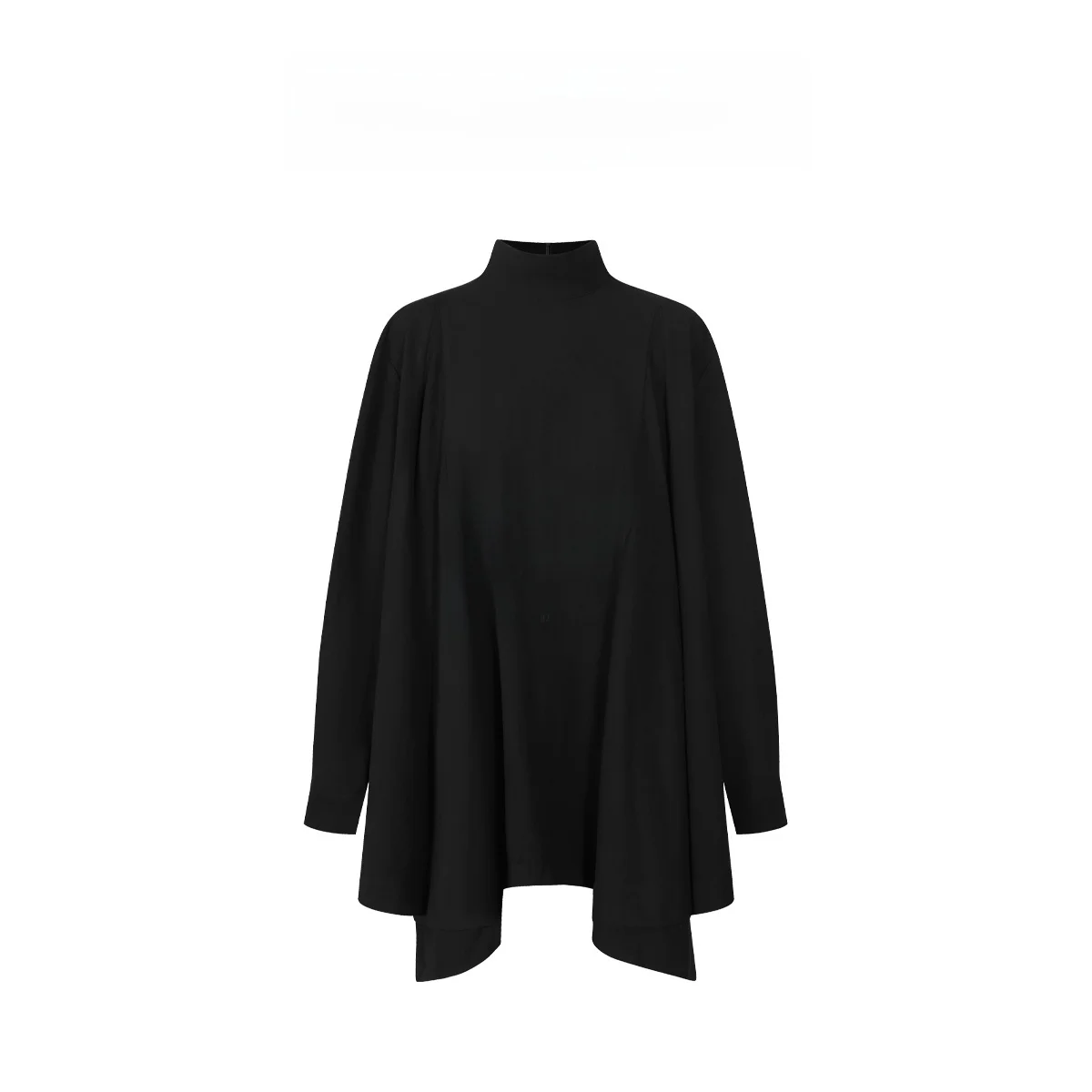 

alpa Lew Long Sve irt Women's Daily Wear Chinese Sle Polyester Wool Cotton Blend Long Coat Length oulder Scarf