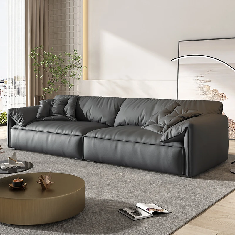 

Home Living Black Sofa Chairs Filling Modern Lazy Floor Puffs Sofa Loveseat Individual Divani Da Soggiorno Apartment Furniture