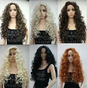 

fashion sexy full wig 28" long curly synthetic hair women' wigs