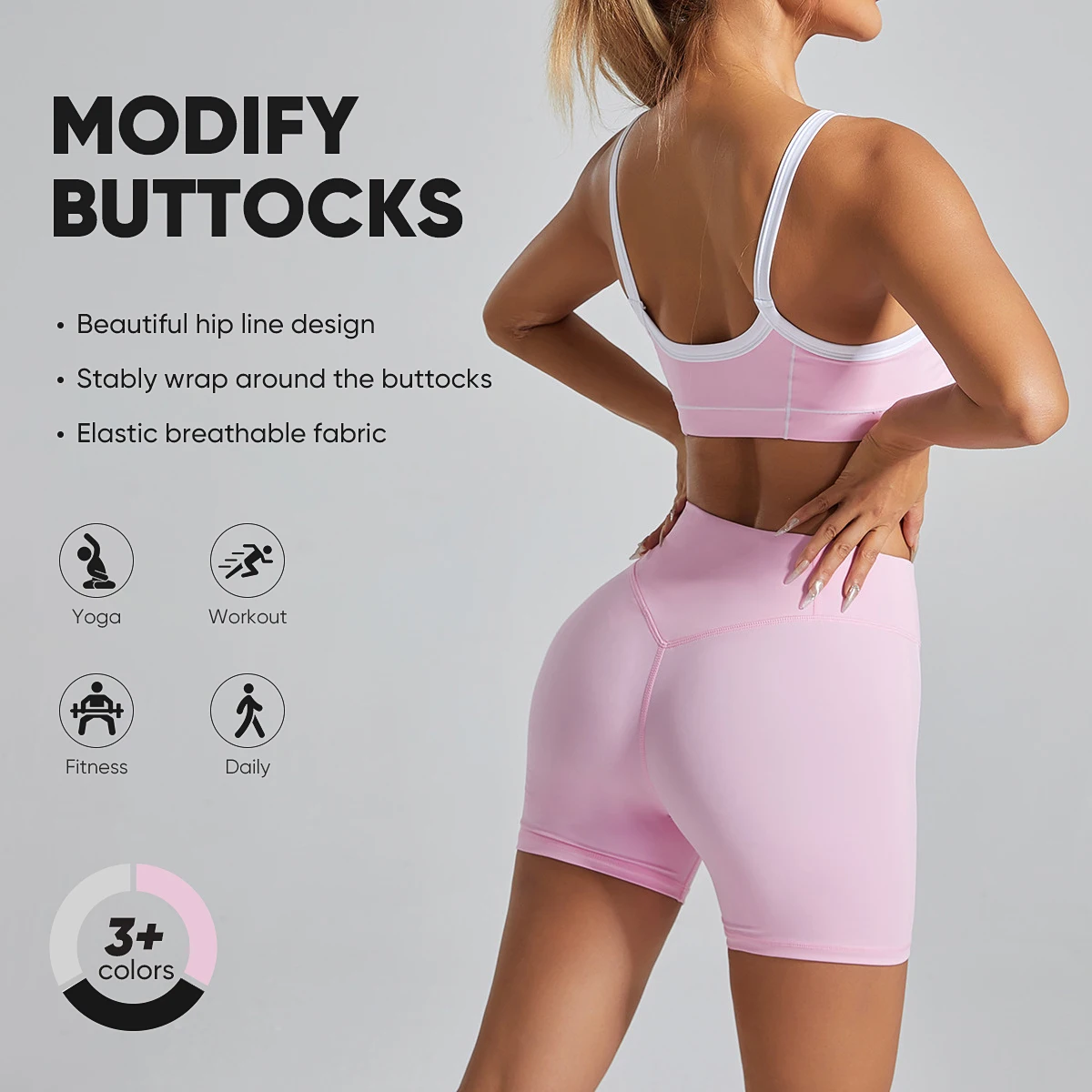 

Women High Waist Sports Short Pants Breathable High Stretch Athletic Tights Sports Yoga Short for Women Cycling Jogging Fitness