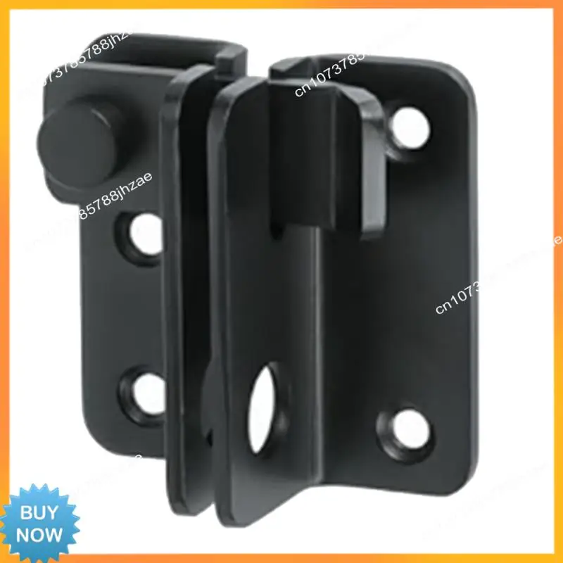 A10R Flip Latch Sliding Bolt Latch Security Door Lock For Barn Cabinet Pet Cage Garden Bathroom Garage Window Sliding Door