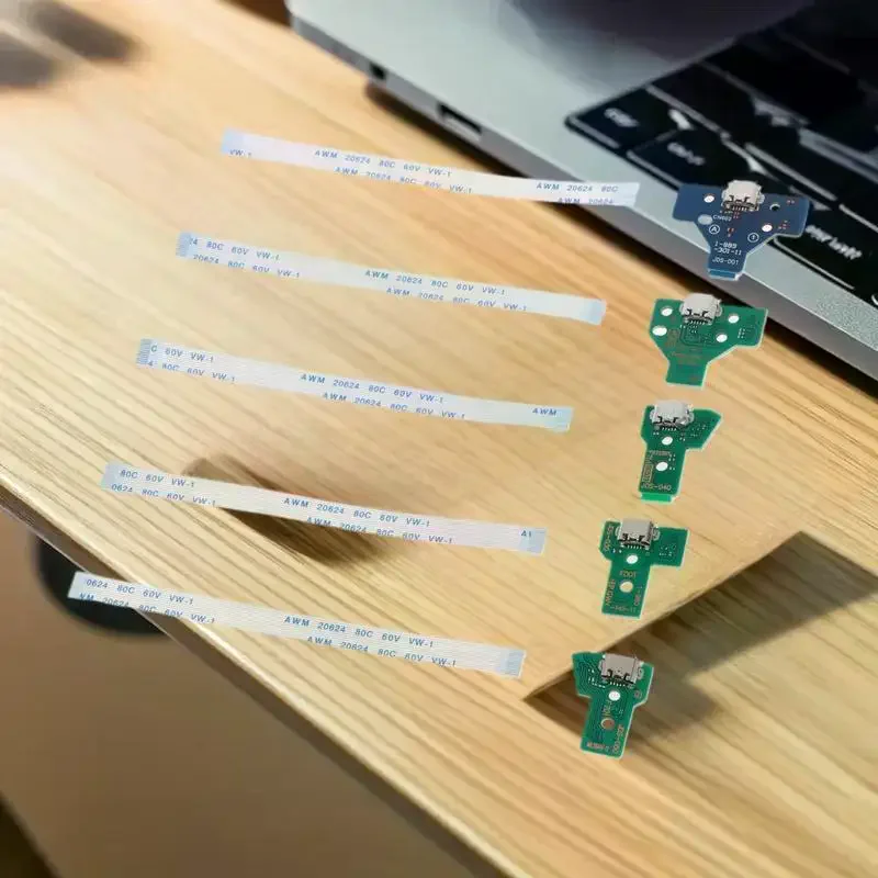 

1 Set DIY Charger Port With Flex Replacement For JDS-001 011 030 040 050 Type-C Fast Charging Board For Controller