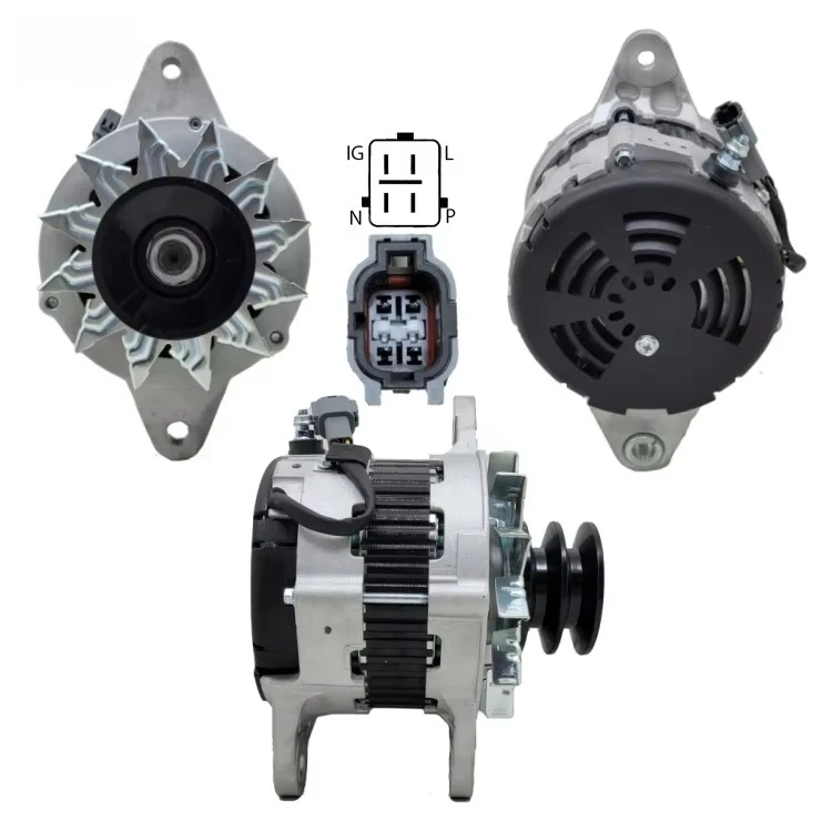 24V 60A 2B Trucks Alternator for HINO 500 Engines RG8 Auto Alternator 270402380 270401113 270401390 02011021113