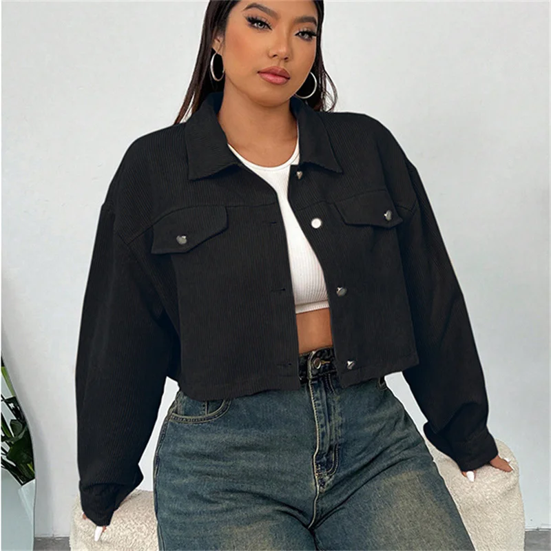 Cappotto da donna ort Color Blo Autunno Inverno Casual Sle Taglio dritto Fibra di poliestere Jaet Colletto capispalla da donna Bu...