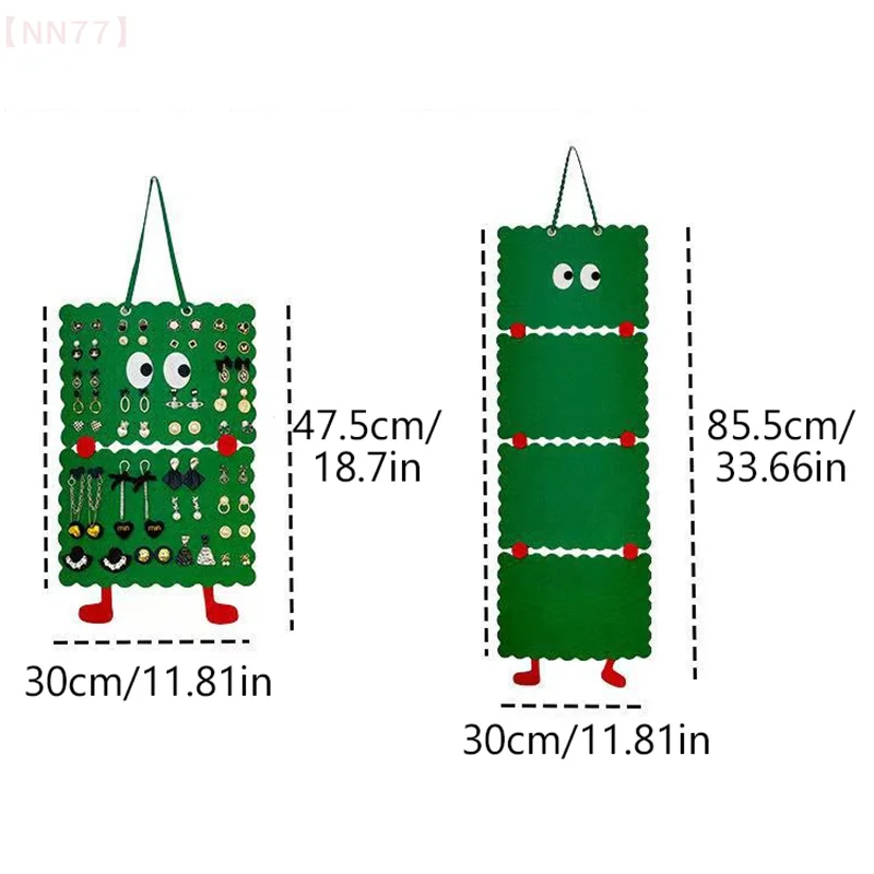 1 قطعة اكسسوارات الأقراط معلقة التخزين المنظم الجدار الديكور أقراط تخزين مقاطع الشعر حبل الشعر تنظيم التخزين