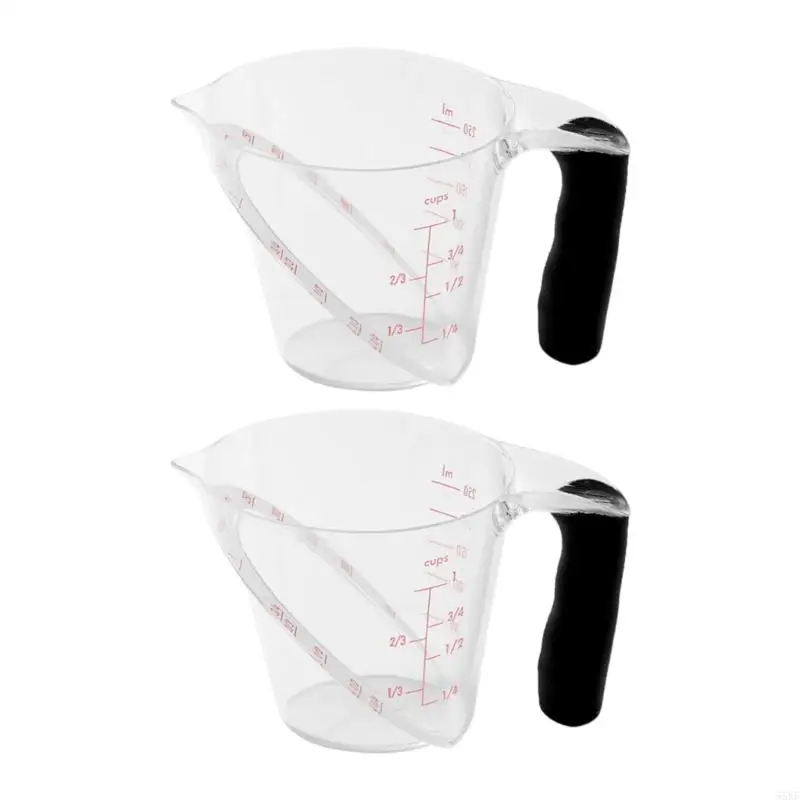 250ml Kitchen Plastic Measuring Cup With Ergonomic Handle For Accurate Recipe Preparation Liquid and Dry Measurement 55KF
