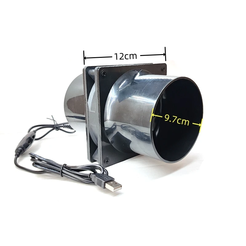 Moxibustion USB smoke exhaust fan household small 4-inch ventilation duct indoor smoking welding smoke exhaust fan