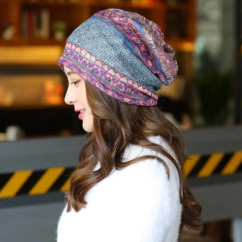 

Retro Floral Printed Cycling Fishing Sports Bandana Hairband Headwear Wrap Neck Scarf Caps Face Mask Turban Pullover Beanies Hat