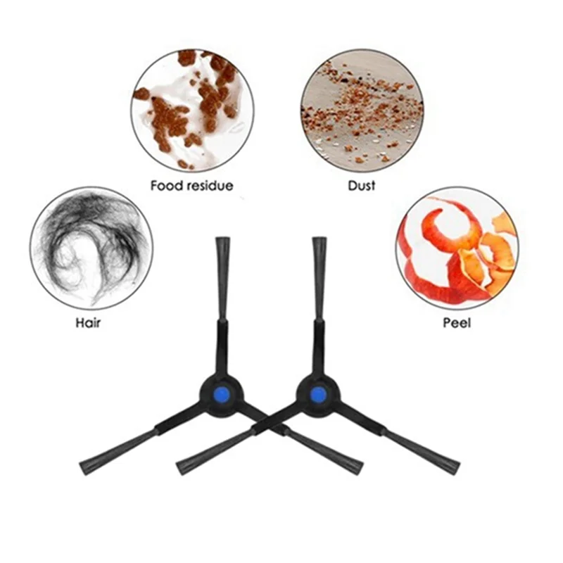 A83G-18PCS untuk Ecovacs Deepot T50 Max/T50 Pro/T50 Omni/T50 Pro Omni/T50 Max Pro Omni Suku Cadang Pengganti Sikat Filter Kantong Debu Pel