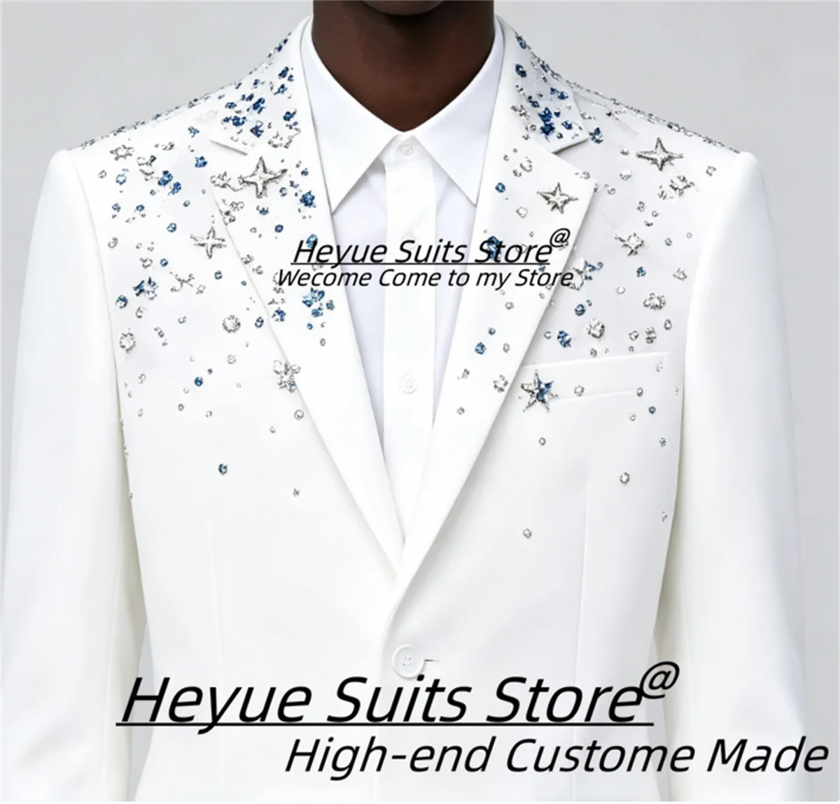 Costume Homme Personnalisé Bla - Slim Fit Blazer Men avis et prix