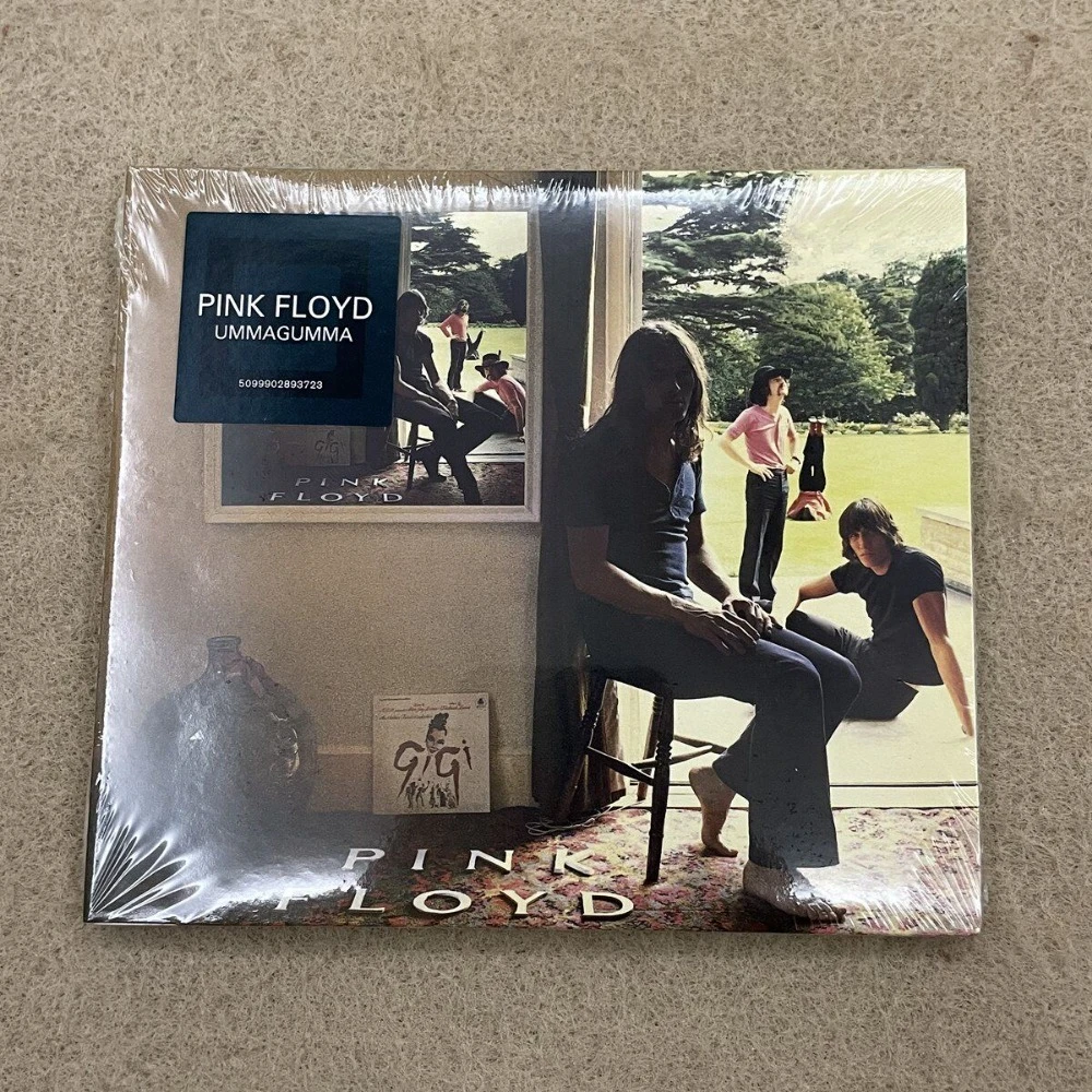 Pink Floyd Ummagumma 2CD, Álbum Clásico de Rock de 1969, Remasterizado, Música Progresiva Psicodélica, Set de Discos, Banda Británica, Edición para Audiófilos