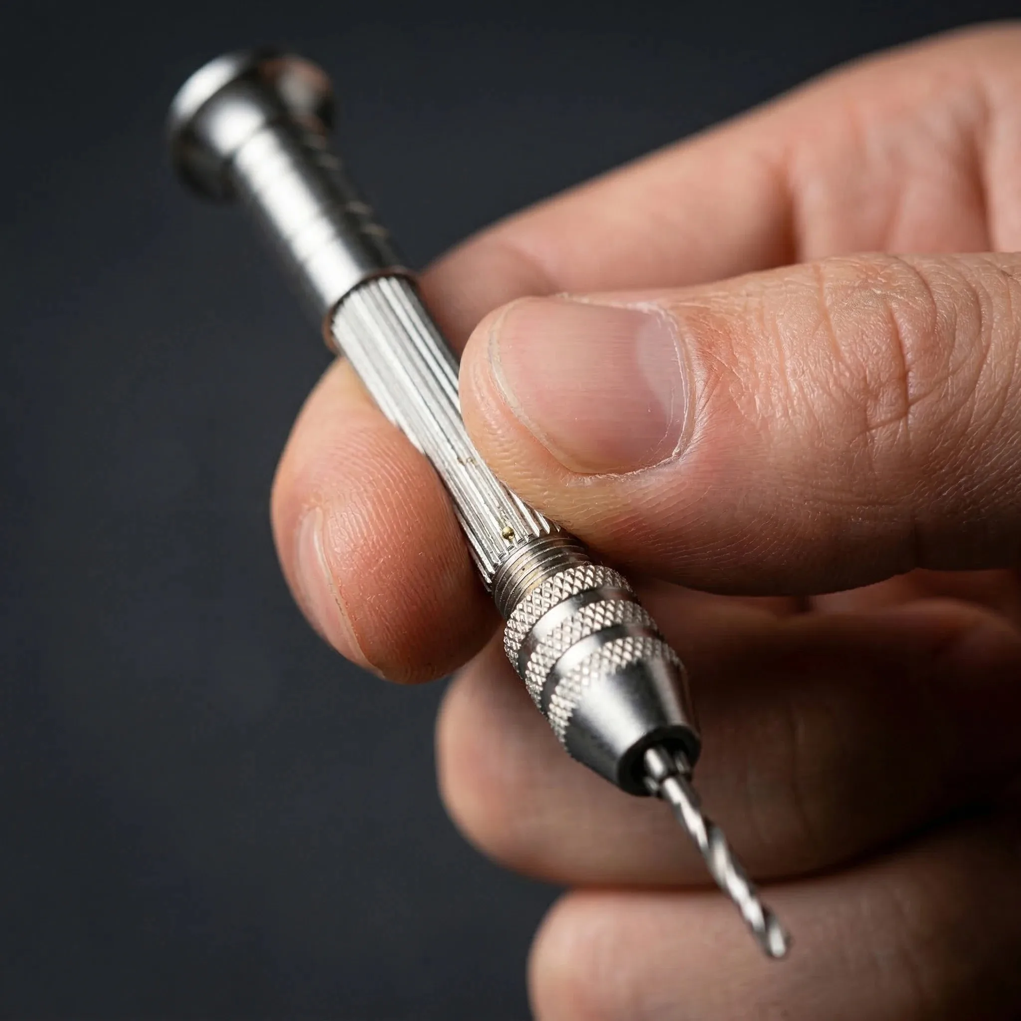Mini taladro manual de 0.8-3.0mm, herramientas para trabajar la madera, herramienta rotatoria de perforación, broca de torsión manual, tornillo de banco para relojero, herramientas de reparación de relojes