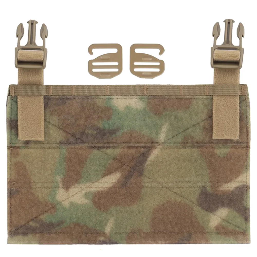 Tactical Vest Adapter Panel For Crye Front Flap G-hook Clip Switching Hook Loop Adaptive JPC AVS LVS Plate Carrier Accessories