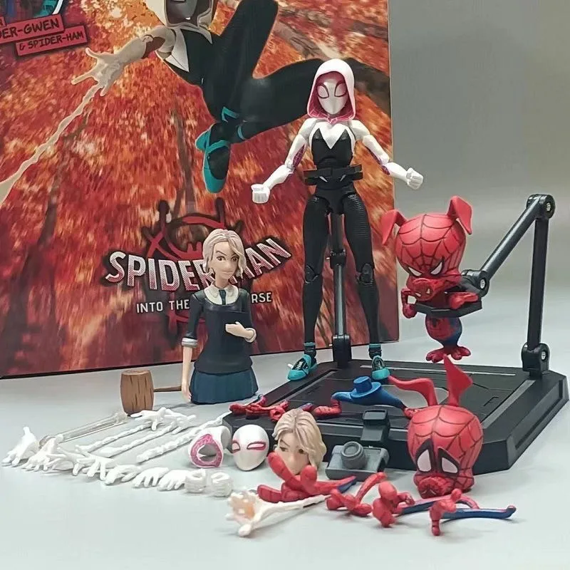 Spider-Man Miles Grunpak, a multi-dimensional parallel universe action figure model - view 3