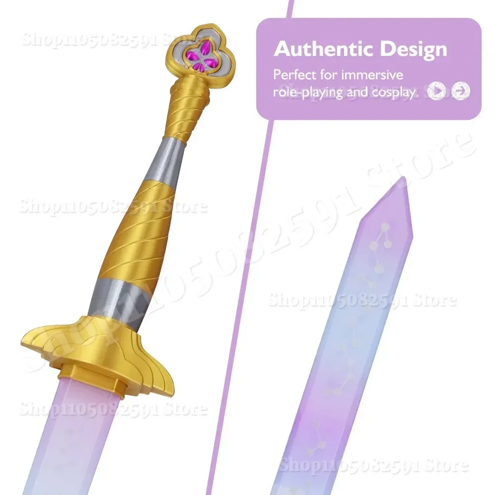 Rekwizyt Cosplay K-pop Miecz Rumi z Symbolami Stroje Demon Roleplay Miecz Łowców Kobiety Mężczyźni Halloween Karnawał Akcesoria do Kostiumów