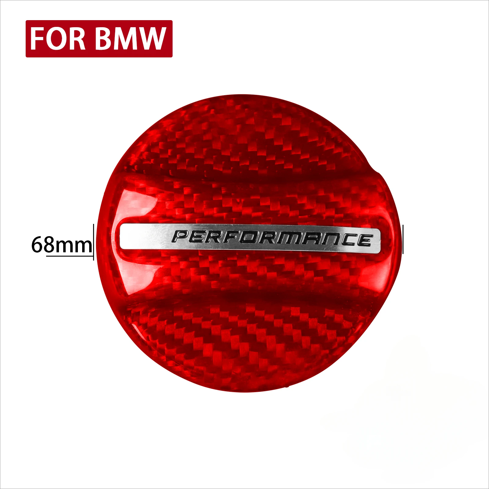 Real Carbon Fiber Tank Cover Fuel Tank Air Cap Trim For BMW G80 G06 G07 G42 G14 G15 G16 F82 F20 F21 F83 M2 M3 M4 M5 F95 F96 E90